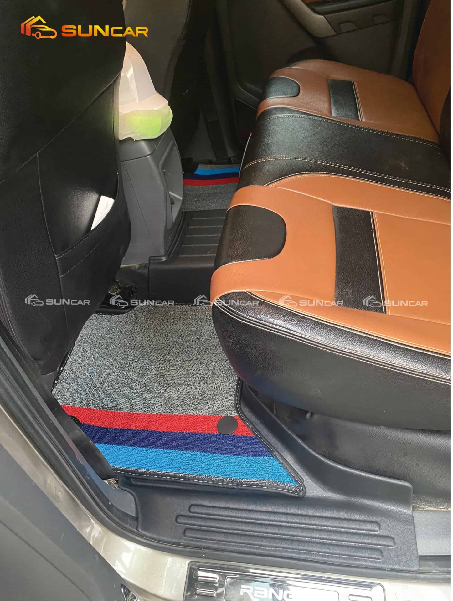 Thảm lót sàn ô tô TPE xe Ford Raptor 2014-2025