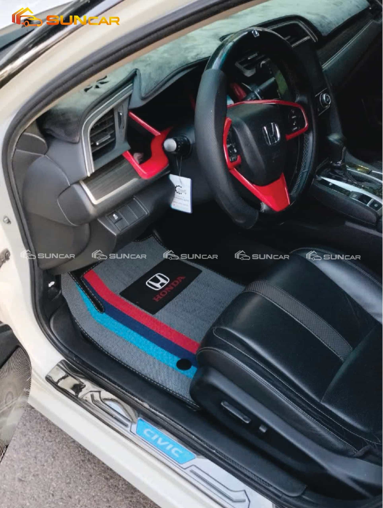Thảm lót sàn ô tô TPE xe Honda Civic 2015-2025