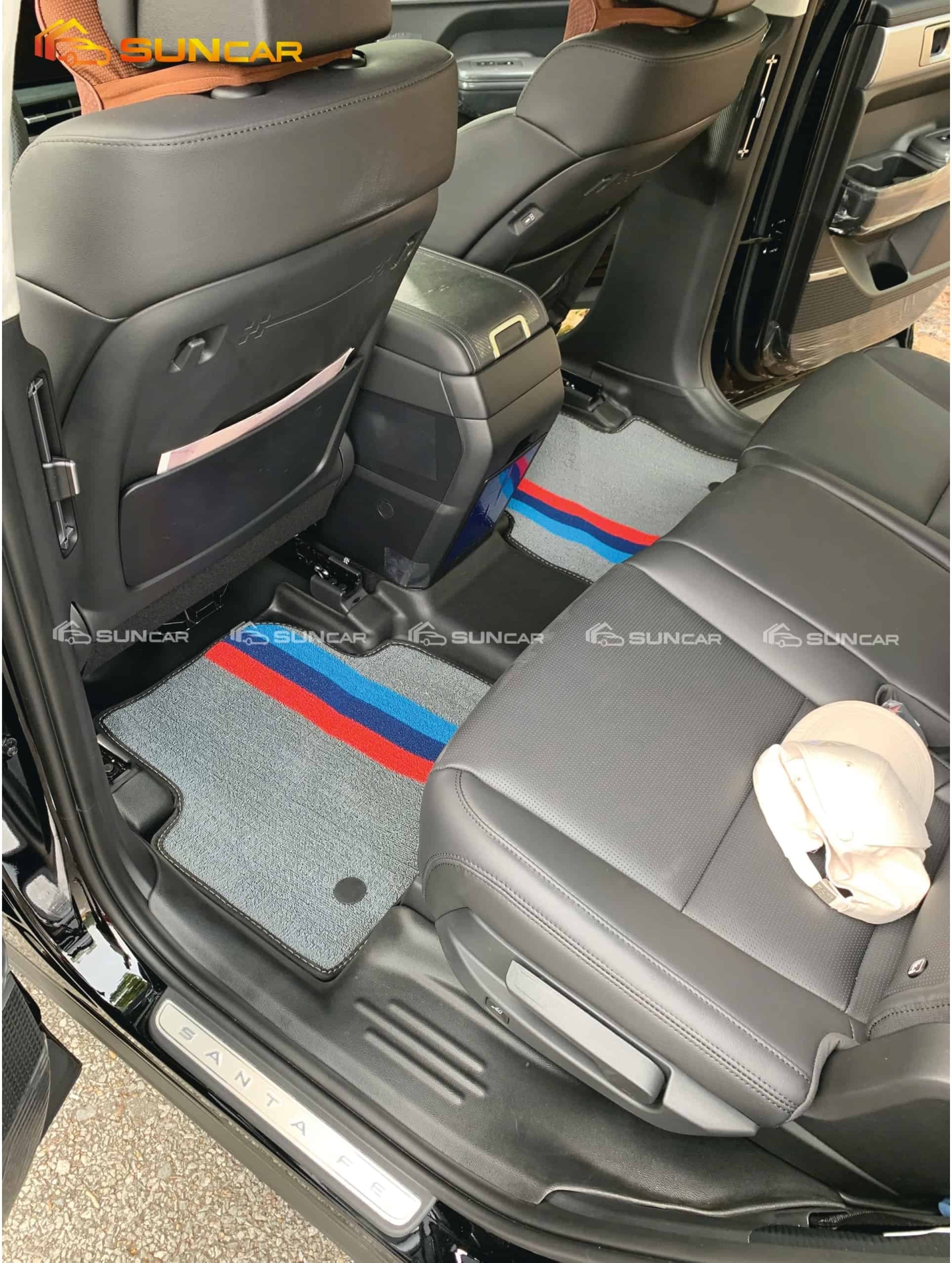 Thảm lót sàn ô tô TPE xe Hyundai Santafe 2013-2025