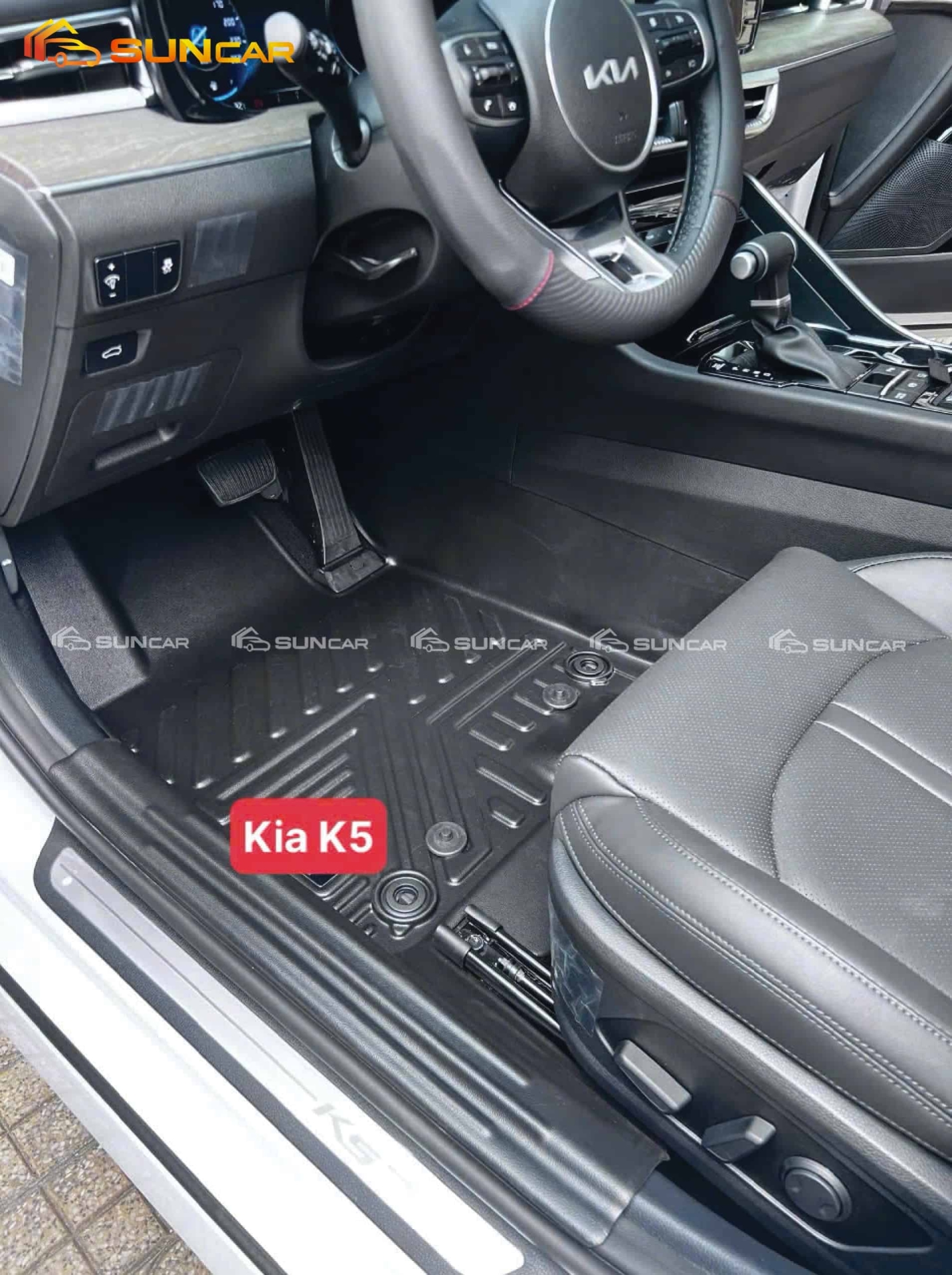 Thảm lót sàn ô tô TPE xe Kia K5 2021-2025