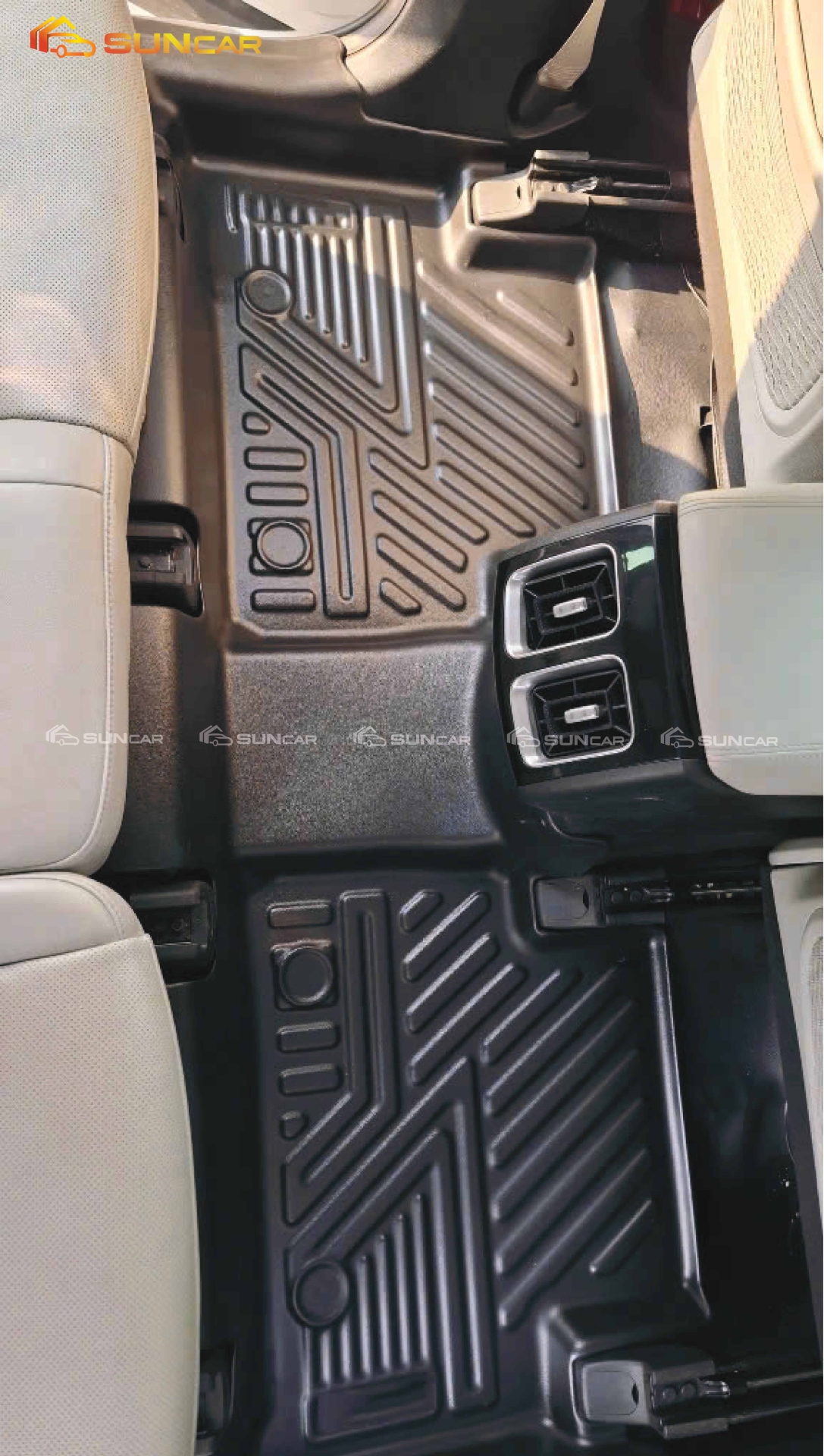 Thảm lót sàn ô tô TPE xe Kia Sorento 2013-2025