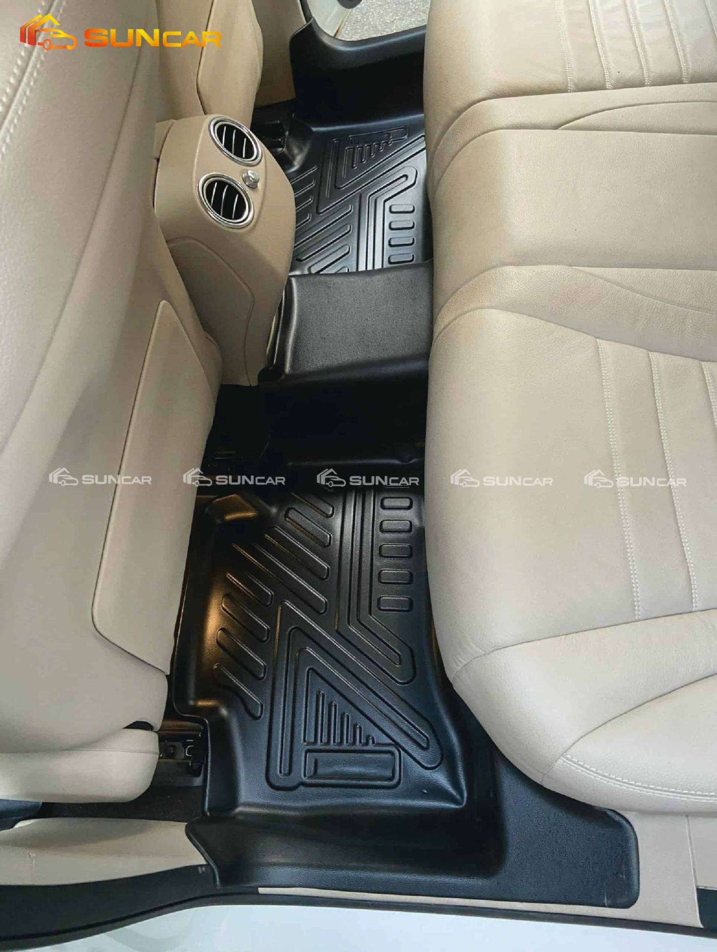 Thảm lót sàn ô tô TPE xe Mercedes C-Class 2017-2022