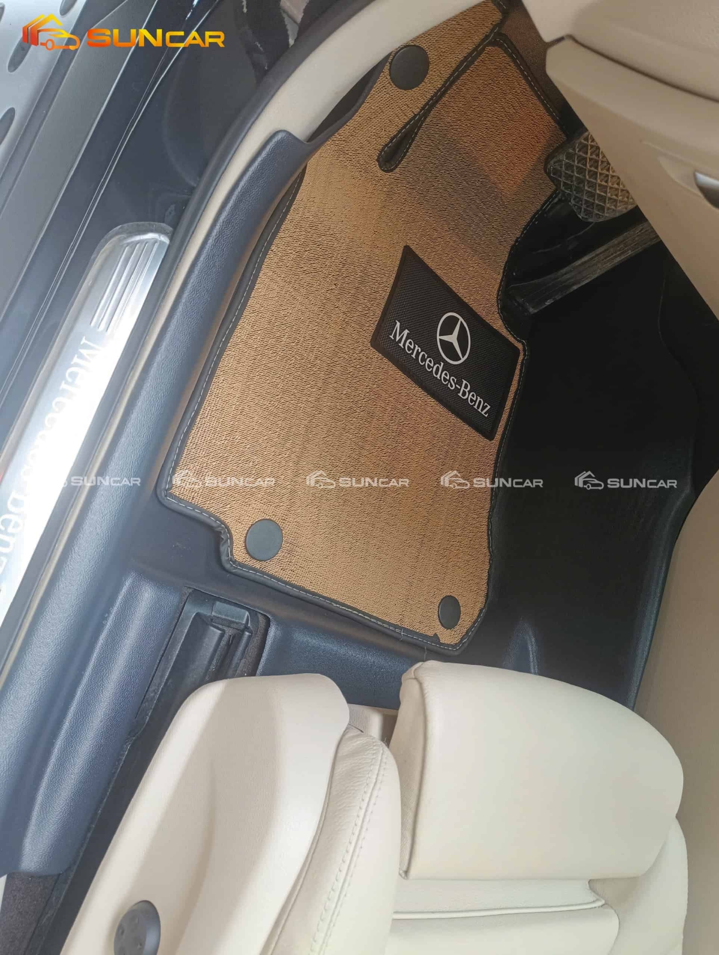 Thảm lót sàn ô tô TPE xe Mercedes E 2017-2025