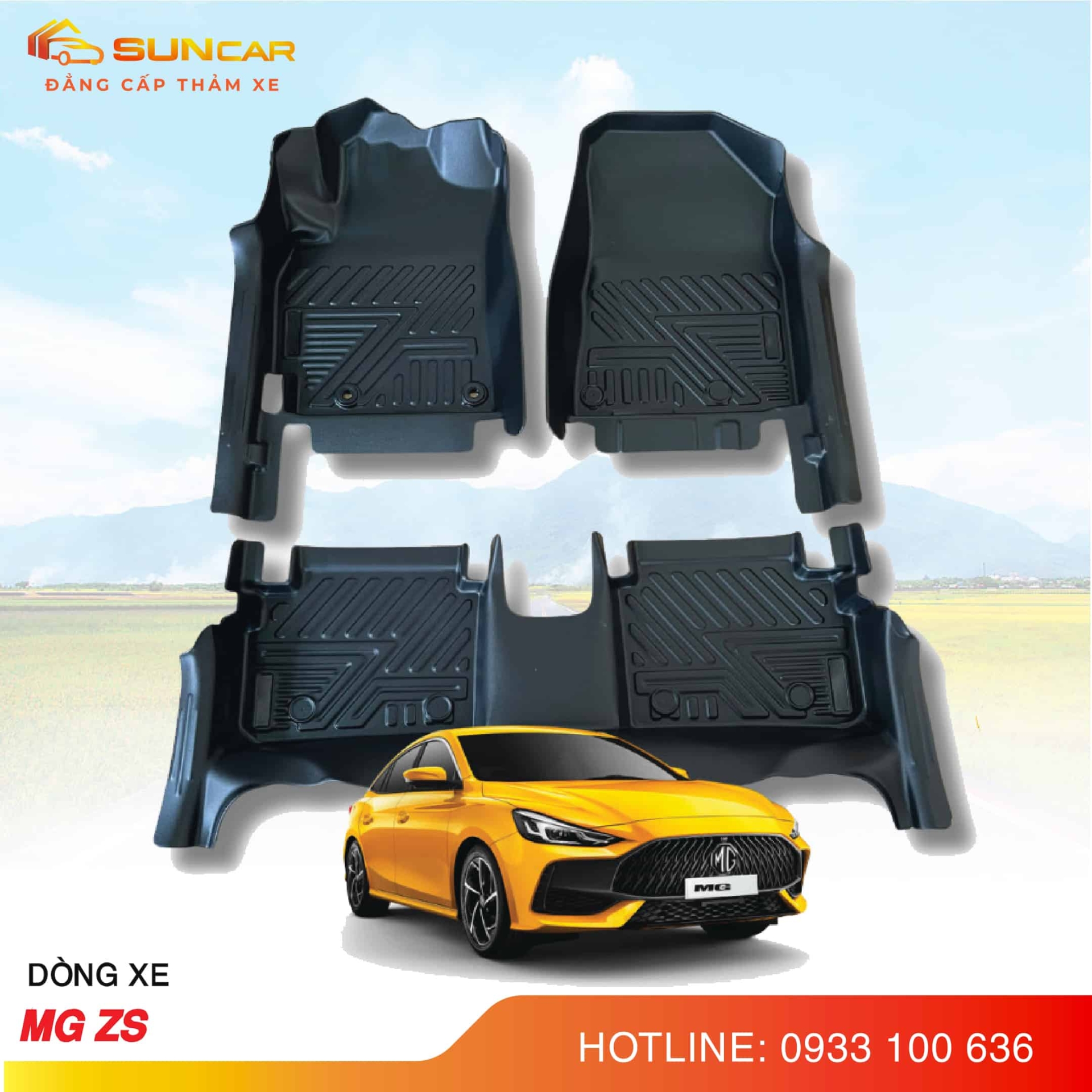 Thảm lót sàn ô tô TPE xe MG ZS