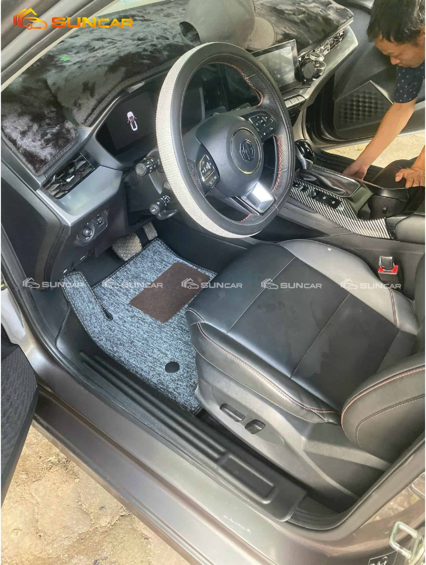Thảm lót sàn ô tô TPE xe MG5