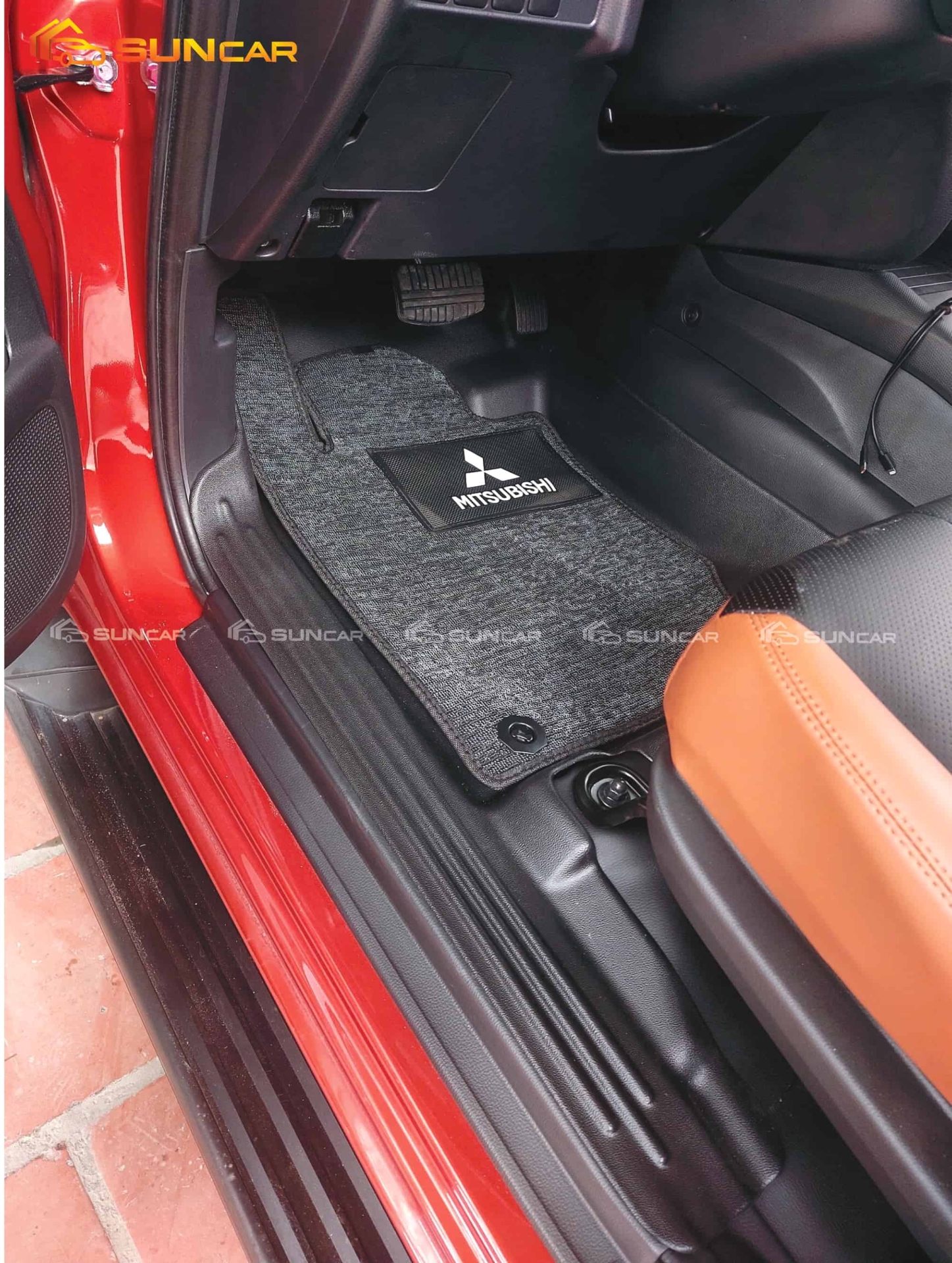 Thảm lót sàn ô tô TPE xe Mitsubishi Triton 2014-2025