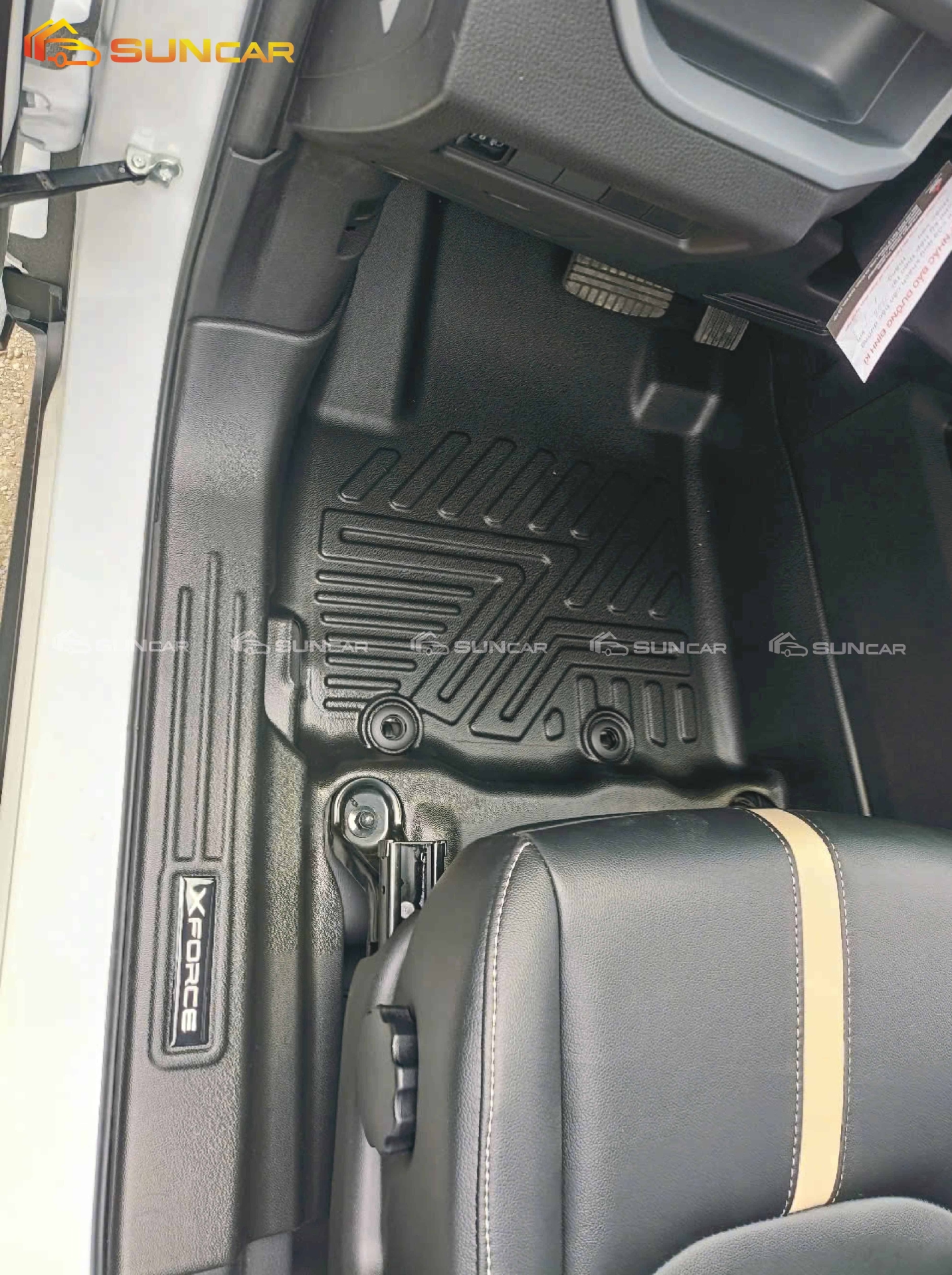 Thảm lót sàn ô tô TPE xe Mitsubishi Xforce 2024-2025
