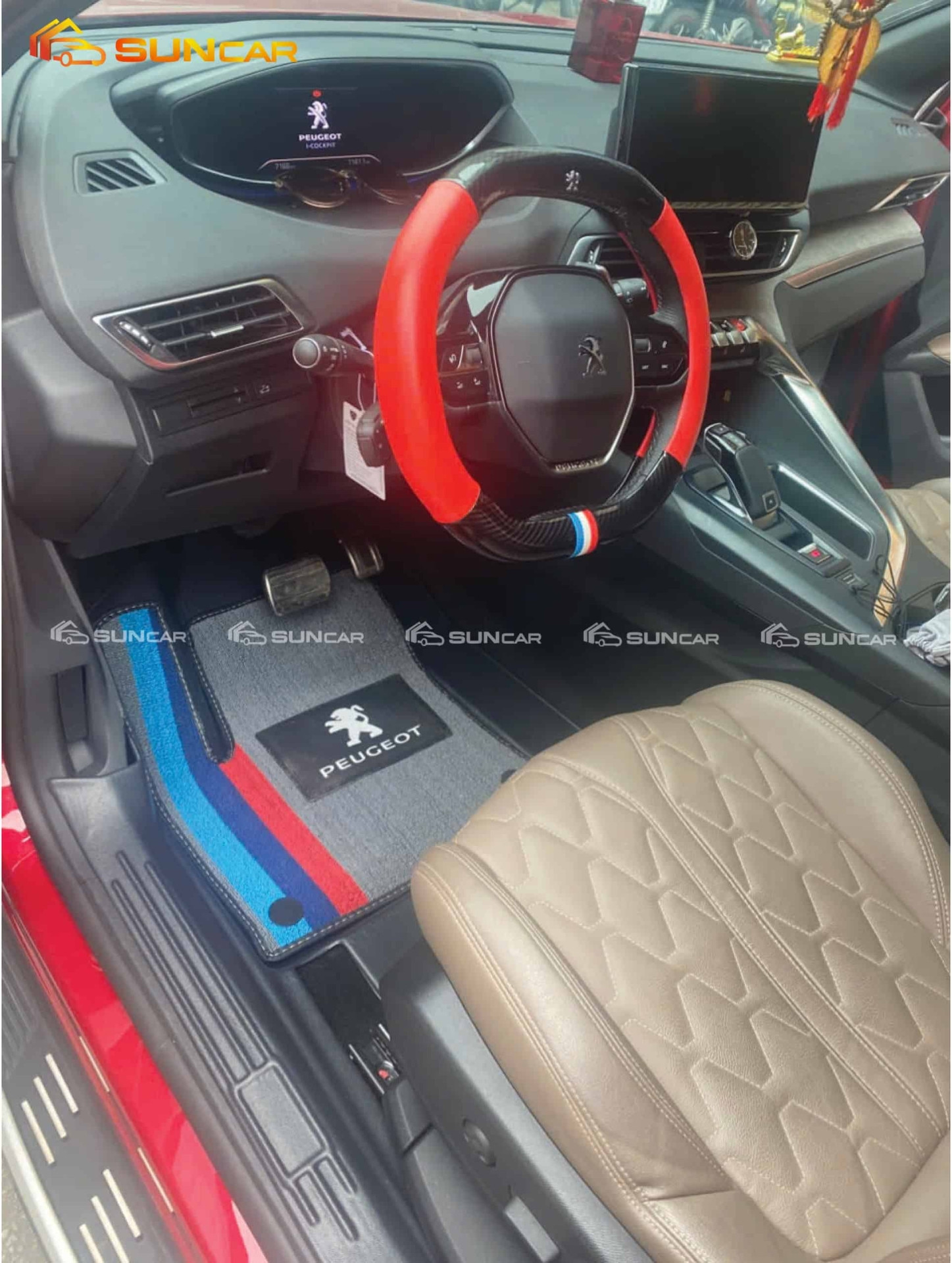 Thảm lót sàn ô tô TPE xe Peugeot 3008