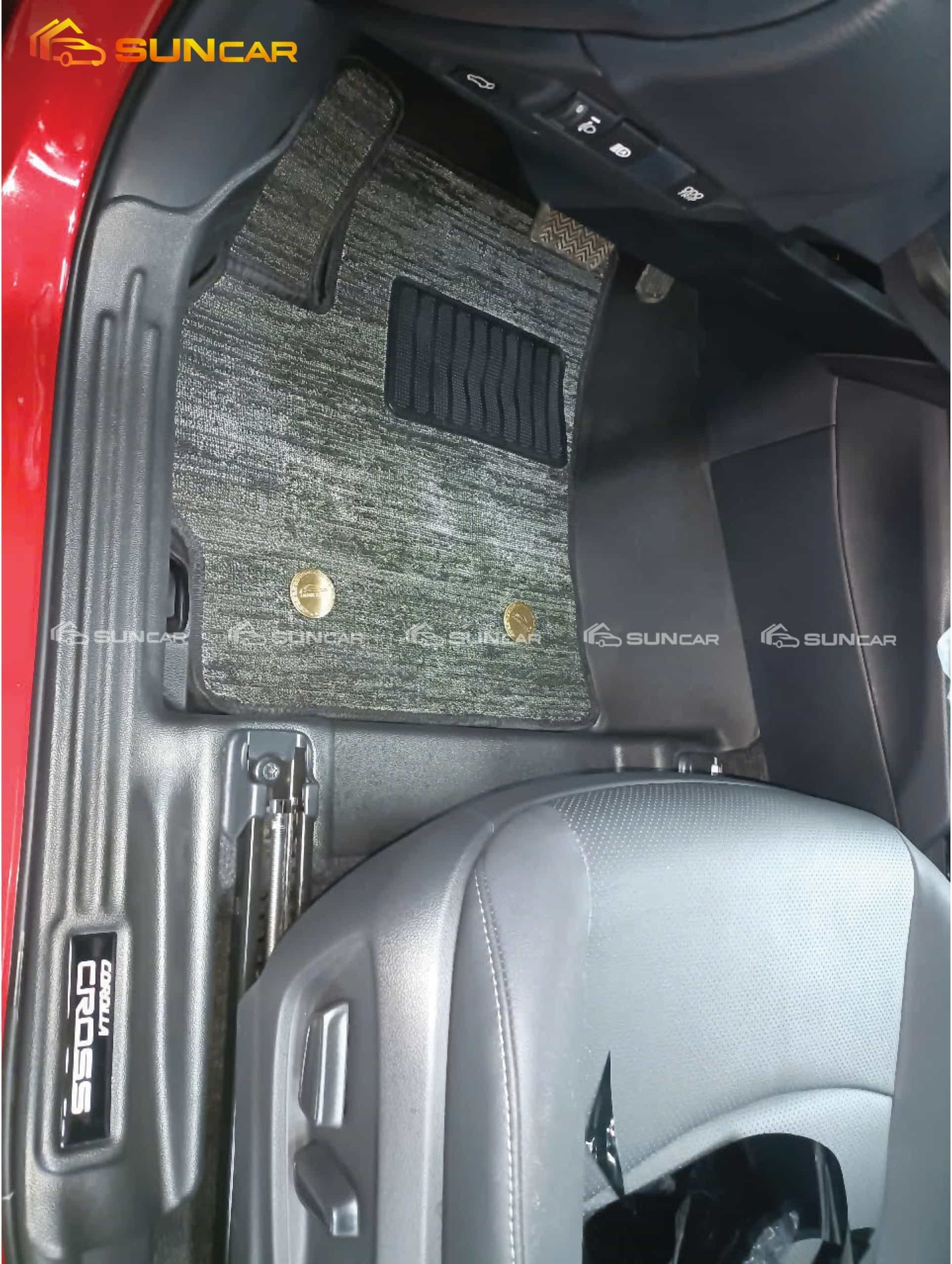 Thảm lót sàn ô tô TPE xe Toyota Corolla Cross 2020-2025