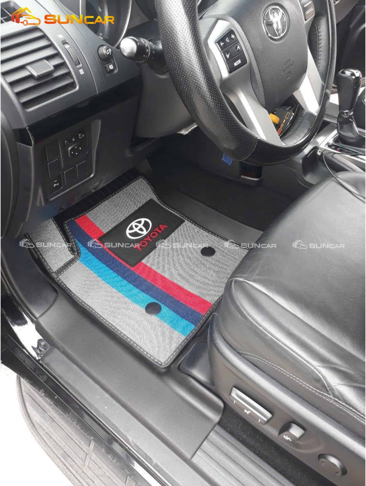 Thảm lót sàn ô tô TPE xe Toyota Prado 2012-2025