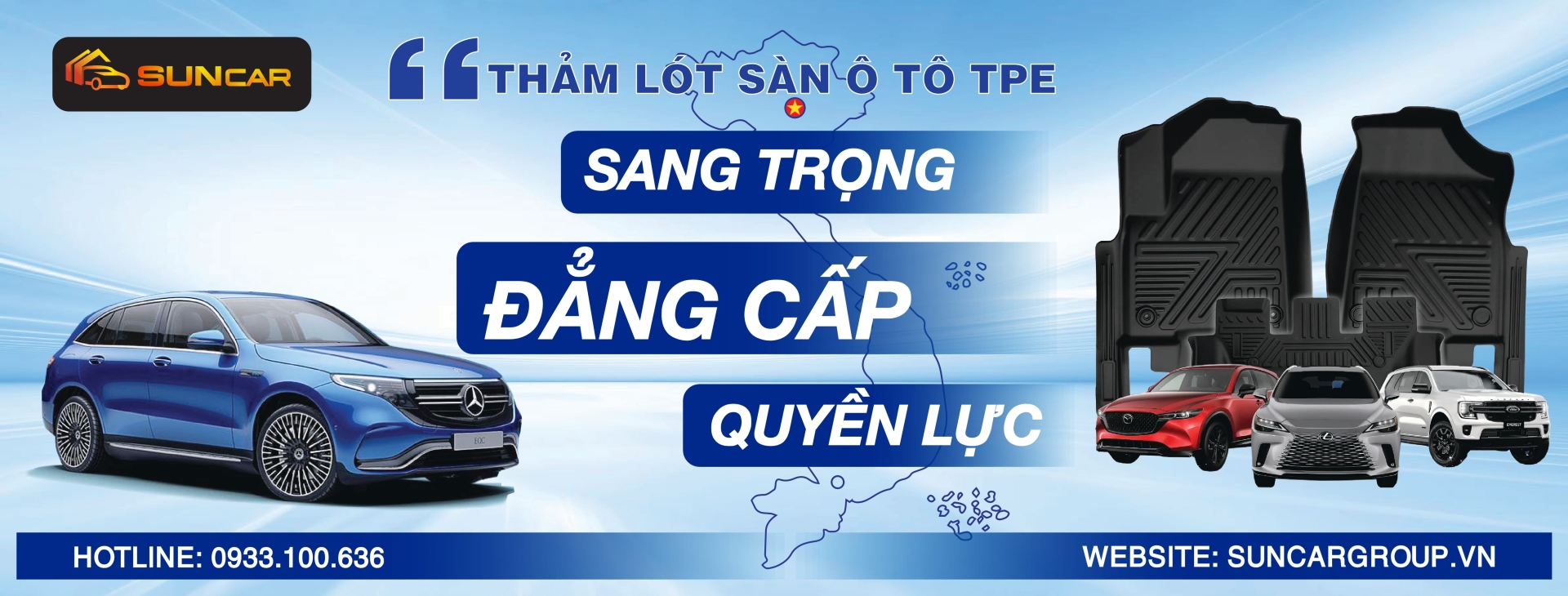 THẢM LÓT SÀN Ô TÔ TPE CAO CẤP
