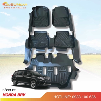 Thảm lót sàn ô tô TPE xe Honda BR-V 2023-2025