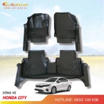 Thảm lót sàn ô tô TPE xe Honda City 2015-2025