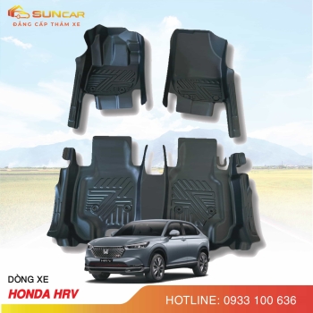 Thảm lót sàn ô tô TPE xe Honda HRV 2022-2025