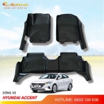 Thảm lót sàn ô tô TPE xe Hyundai Accent 2018-2025