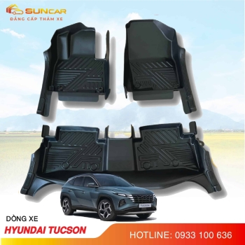 Thảm lót sàn ô tô TPE xe Hyundai Tucson 2015-2025