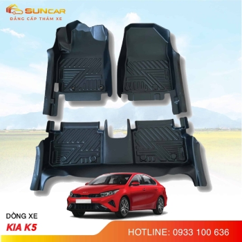 Thảm lót sàn ô tô TPE xe Kia K5 2021-2025