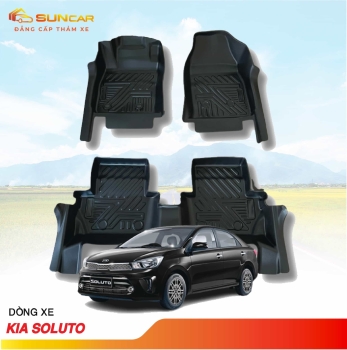 Thảm lót sàn ô tô TPE xe Kia Soluto 2018-2025