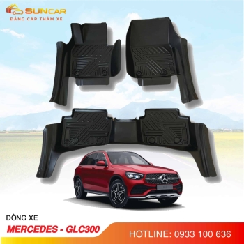 Thảm lót sàn ô tô TPE xe Mercedes GLC 2015-2025