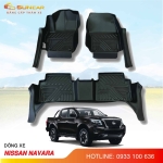 Thảm lót sàn ô tô TPE xe Nissan Navara 2017-2025