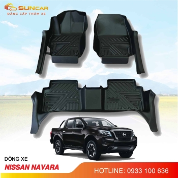 Thảm lót sàn ô tô TPE xe Nissan Navara 2017-2025