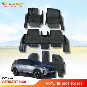 Thảm lót sàn ô tô TPE xe Peugeot 5008