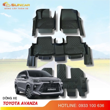 Thảm lót sàn ô tô TPE xe Toyota Avanza 2022-2025