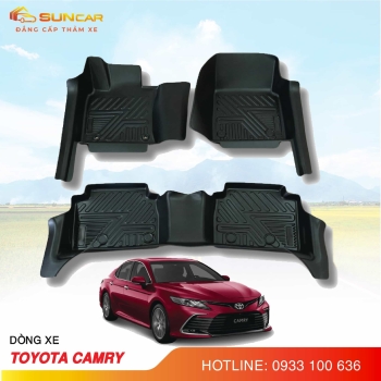 Thảm lót sàn ô tô TPE xe Toyota Camry 2014-2025