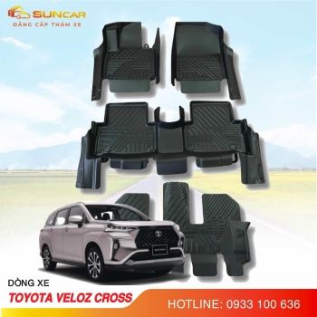 Thảm lót sàn ô tô TPE xe Toyota Veloz 2022-2025