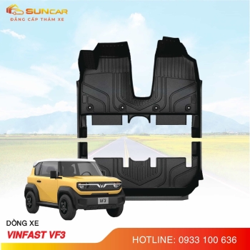 Thảm lót sàn ô tô TPE Vinfast VF3