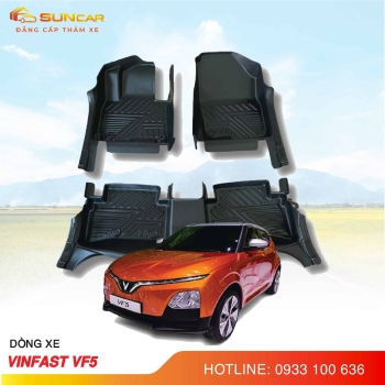 Thảm lót sàn ô tô TPE Vinfast VF5