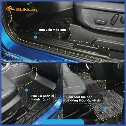 Địa chỉ mua thảm lót sàn ô tô tại Hải Phòng uy tín, giá xưởng