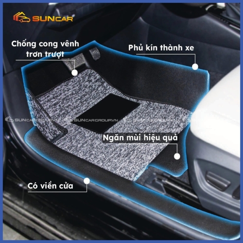 Địa chỉ mua thảm lót sàn ô tô tại Hồ Chí Minh uy tín, chất lượng