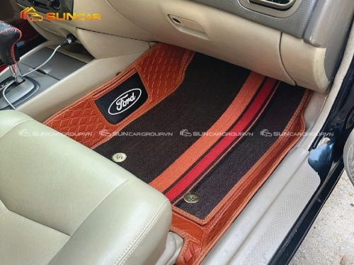 Thảm da 5D 6D Nappa Luxury cao cấp SUNCAR