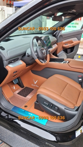 Thảm lót sàn ô tô 360 cho xe VinFast VF9 – Thiết kế riêng theo xe, sang trọng và bảo vệ nội thất toàn diện